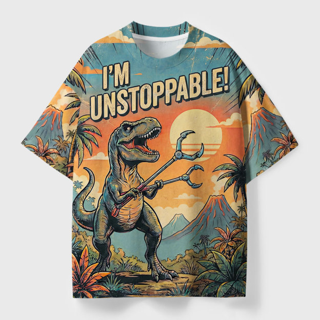 I'm Unstoppable Geek All-Over Print T-Shirt
