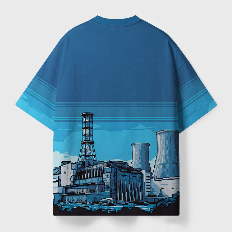Chernobyl 1986 Geek All-Over Print T-Shirt