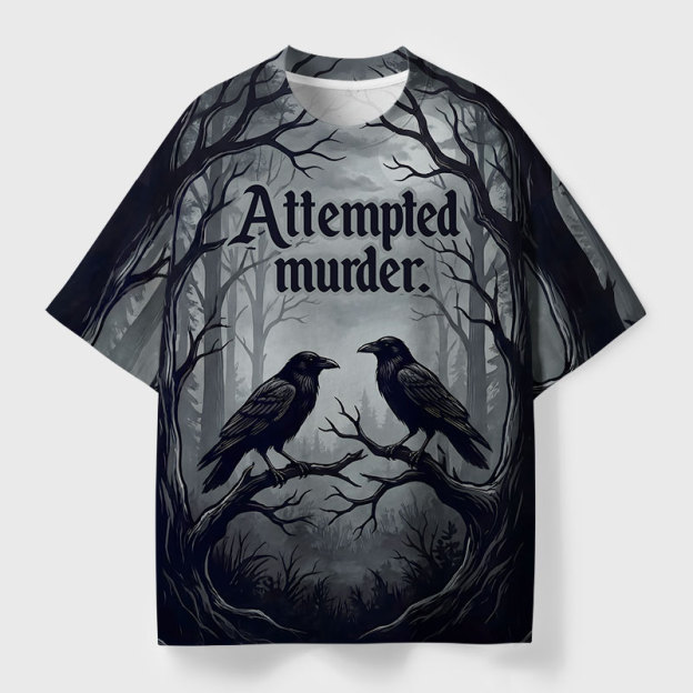 Attempted Murder Geek All-Over Print T-Shirt