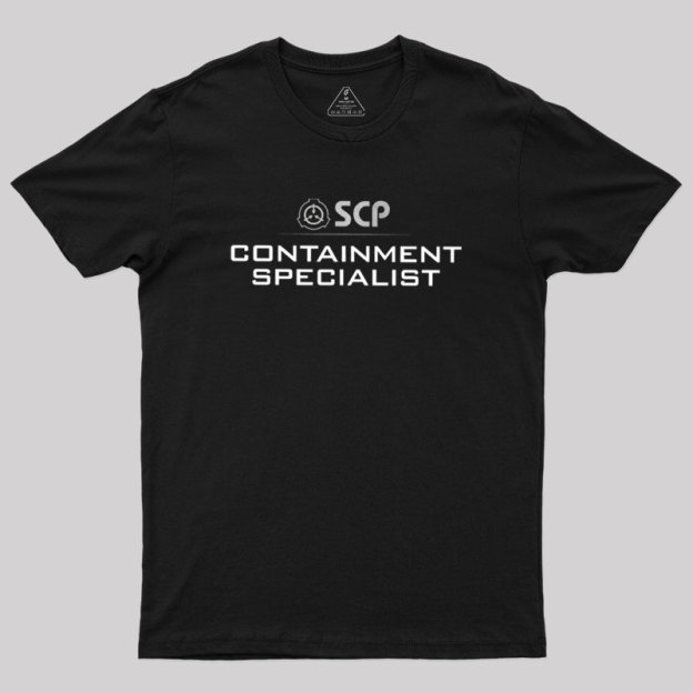 SCP Foundation Containment Specialist Geek T-Shirt