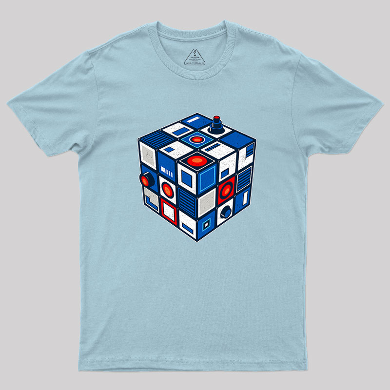 Droid Cube Geek T-Shirt