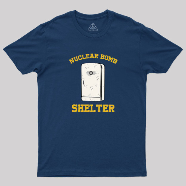 Nuclear Bomb Shelter Geek T-Shirt