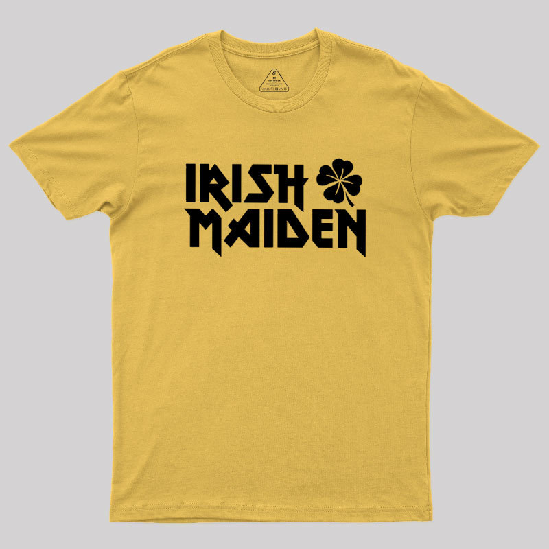 Irish Maiden Geek T-Shirt