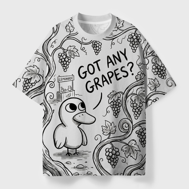 Got Any Grapes Geek All-Over Print T-Shirt