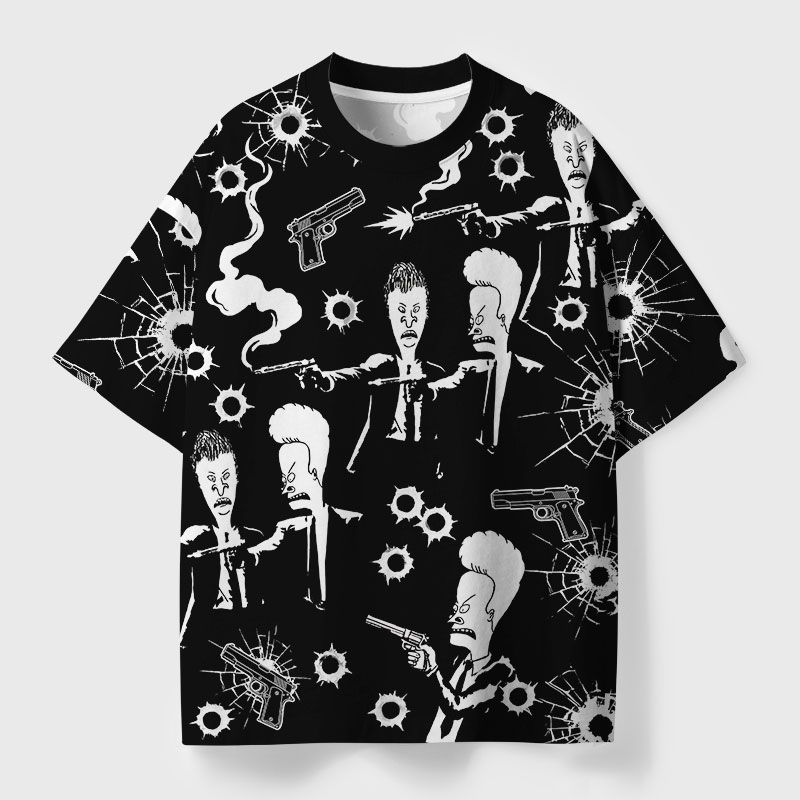 BNB Nerd Geek All-Over Print T-Shirt