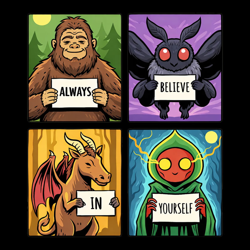 Always Believe In Yourself Geek T-Shirt