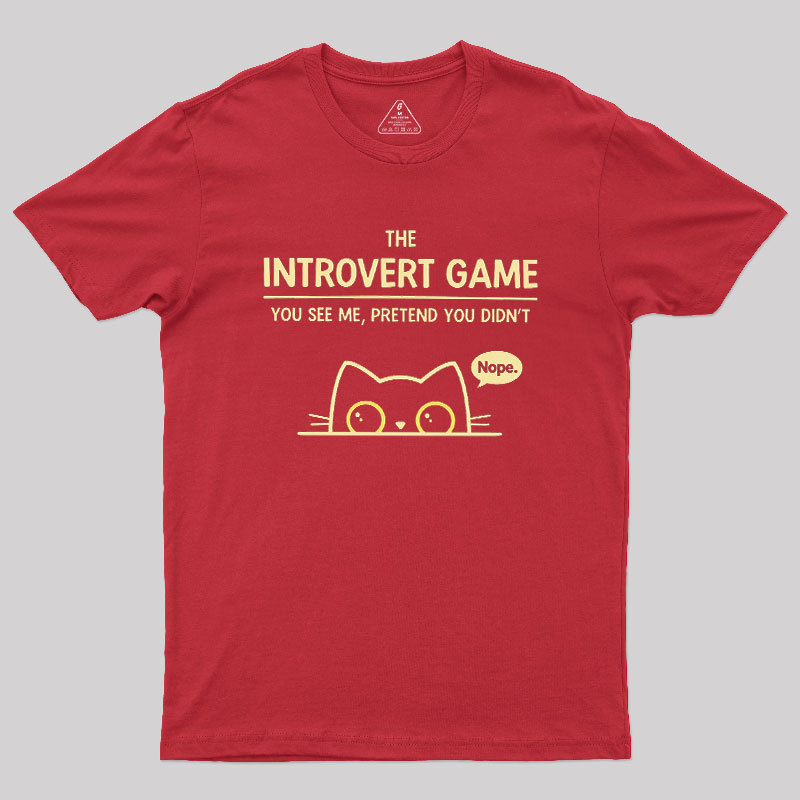 The Introvert Game Geek T-Shirt