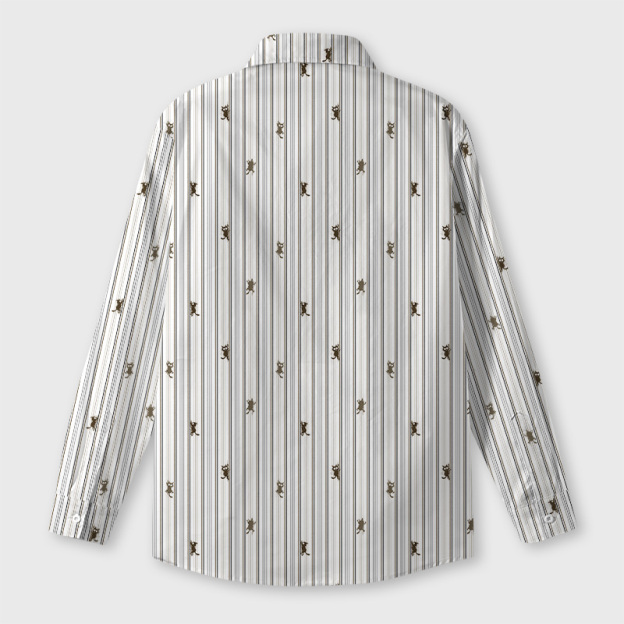 Sneaky Cat Geek Long-Sleeved Shirt
