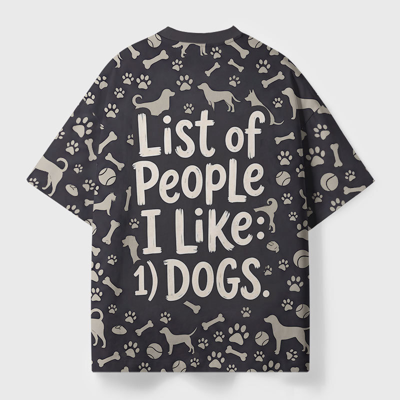 Dog Over People Club Geek All-Over Print T-Shirt