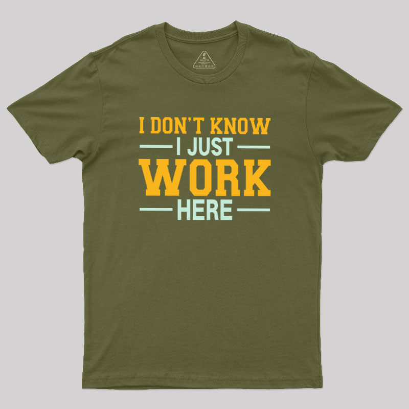 Professional Confusion Geek T-Shirt