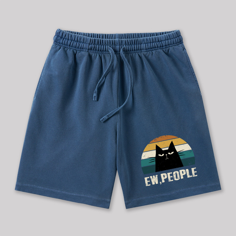 Ew People Geeky Washed Shorts