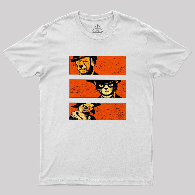 The Good The Bad And The Ugly Geek T-Shirt