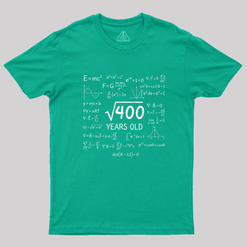 The Age Equation Geek T-Shirt