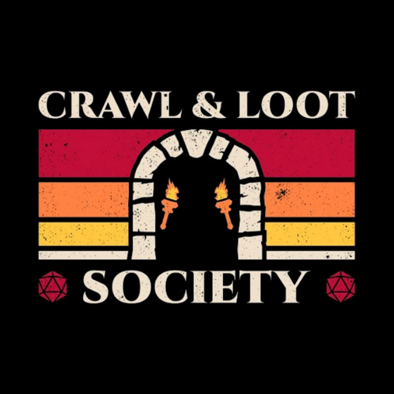 Dungeon Crawlers Club Geek T-Shirt