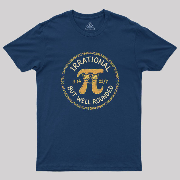 Well-Rounded Pi Geek T-Shirt