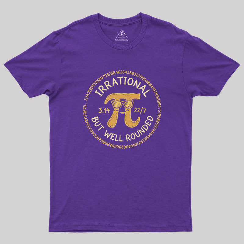 Well-Rounded Pi Geek T-Shirt