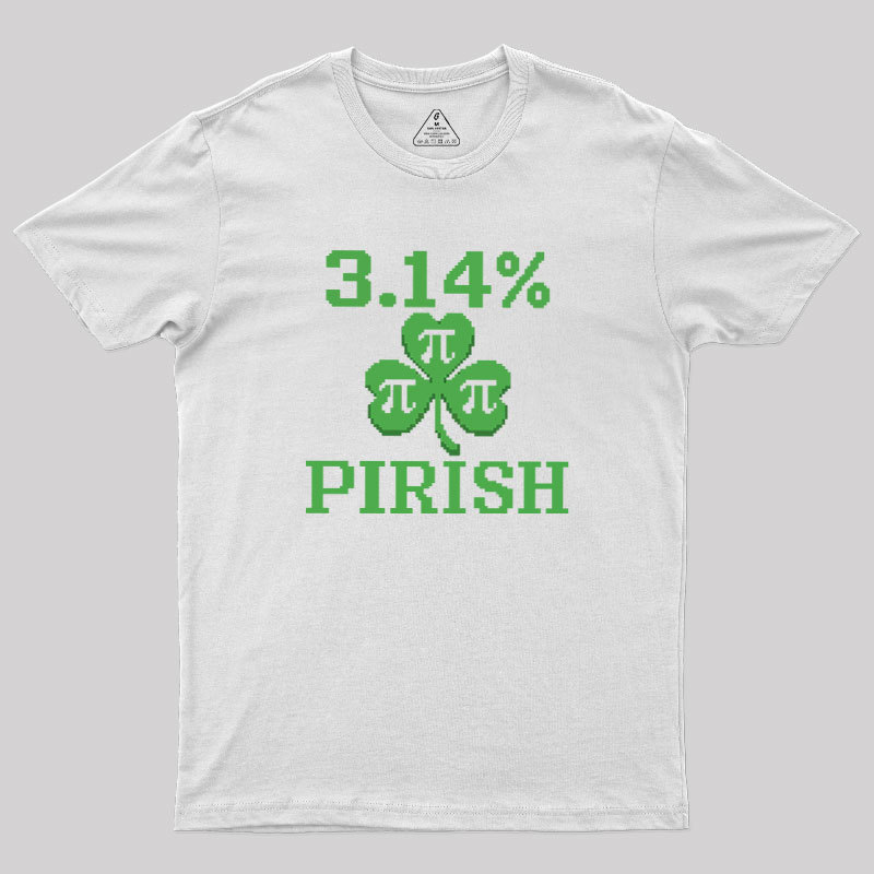 Pi-rish Humor Geek T-Shirt