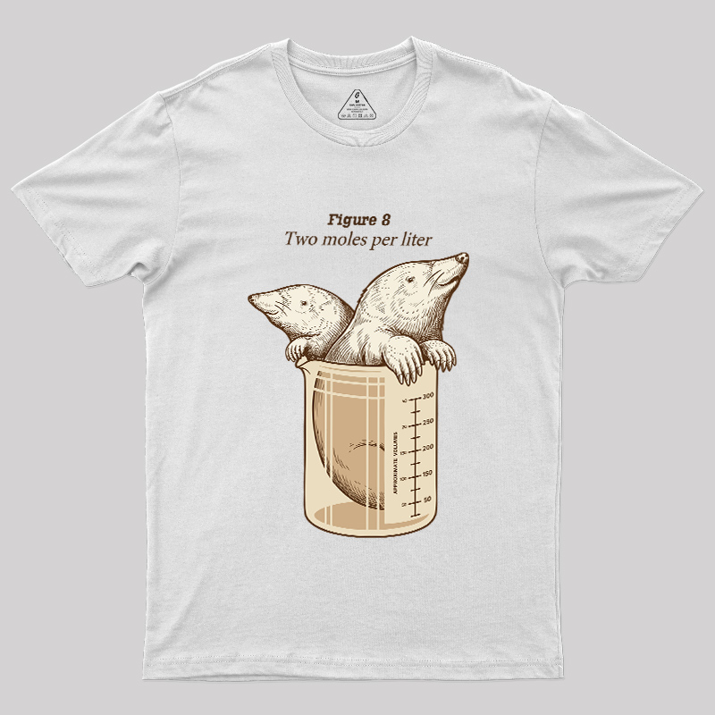 Mole Per Liter Geek T-Shirt