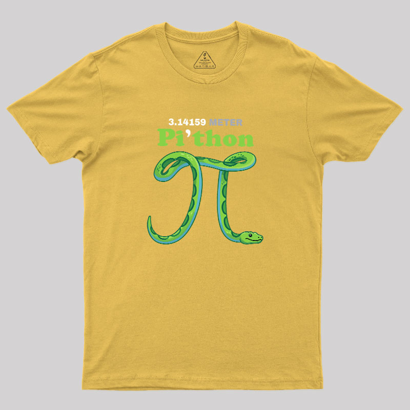 Pi-thon Geek T-Shirt