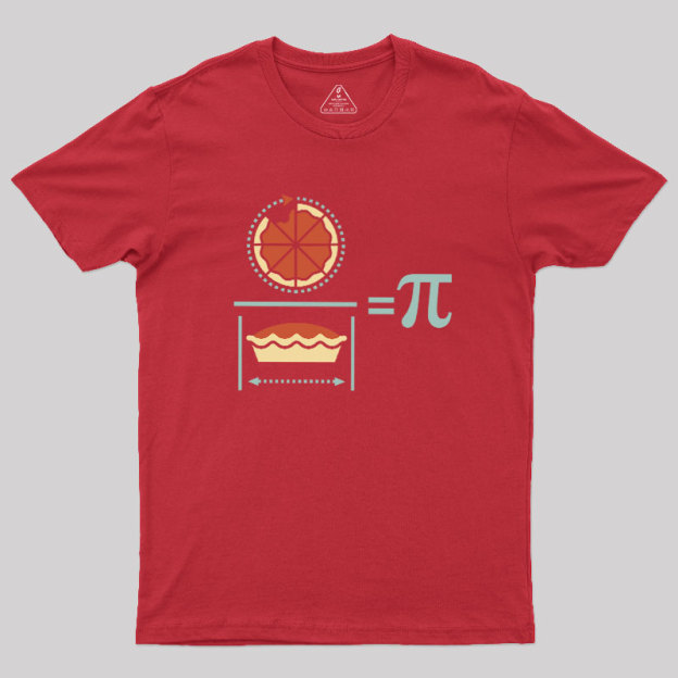 Pi Equation Geek T-Shirt