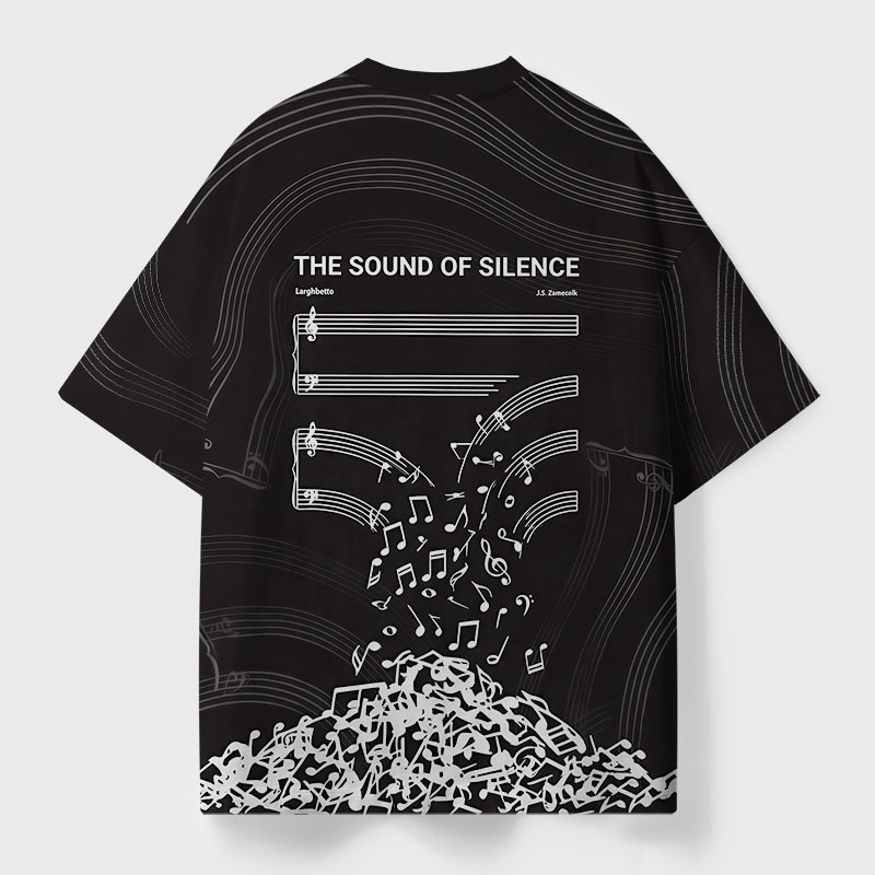 The Sound Of Silence Geek All-Over Print T-Shirt