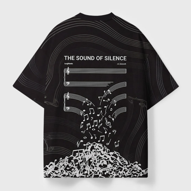 The Sound Of Silence Geek All-Over Print T-Shirt
