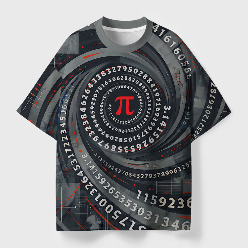 Pi Science Geek All-Over Print T-Shirt
