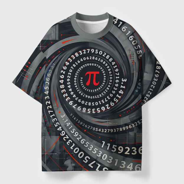 Pi Science Geek All-Over Print T-Shirt