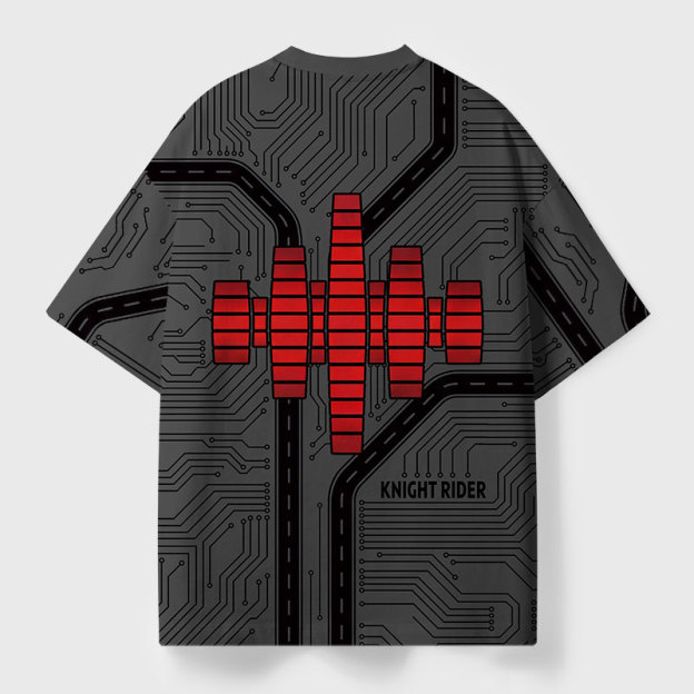 Knight Rider Geek All-Over Print T-Shirt