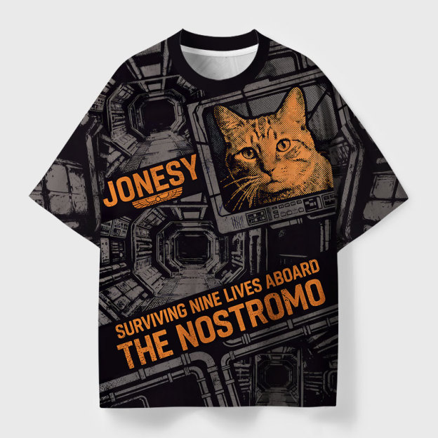 JONESY – The Nostromo Survivor Geek All-Over Print T-Shirt