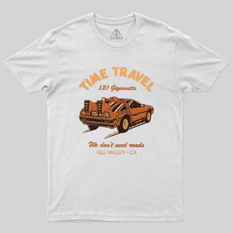 Vintage Time Travel Geek T-Shirt