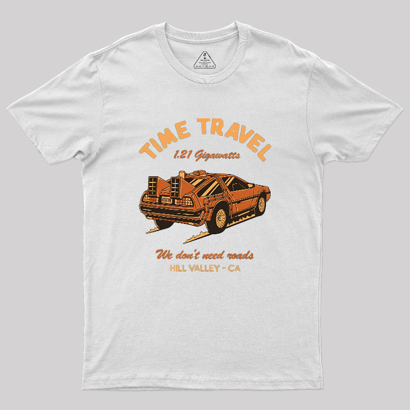 Vintage Time Travel Geek T-Shirt