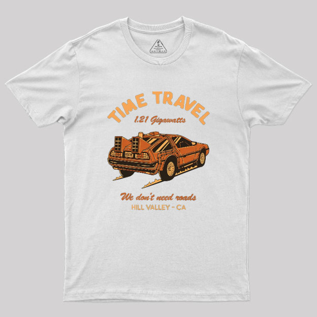 Vintage Time Travel Geek T-Shirt