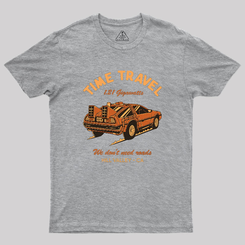 Vintage Time Travel Geek T-Shirt