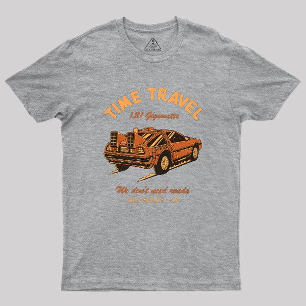 Vintage Time Travel Geek T-Shirt
