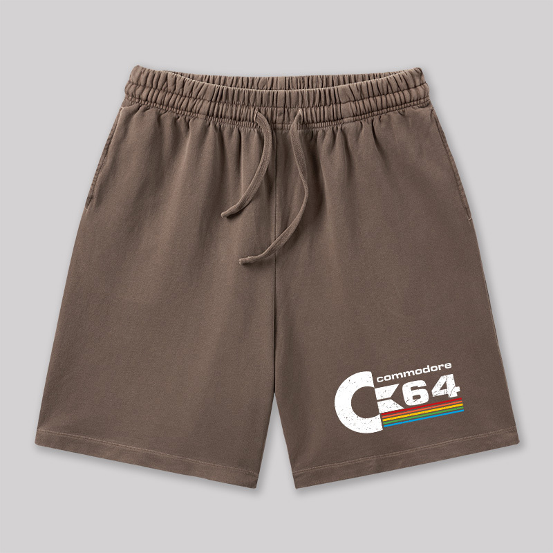 Commodore 64 Geeky Washed Shorts