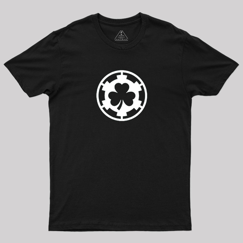 Galactic Shamrock Geek T-Shirt