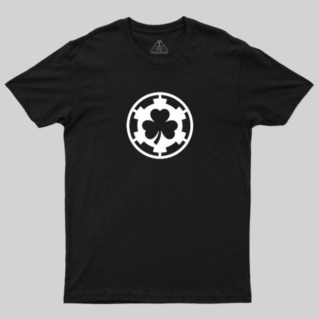 Galactic Shamrock Geek T-Shirt