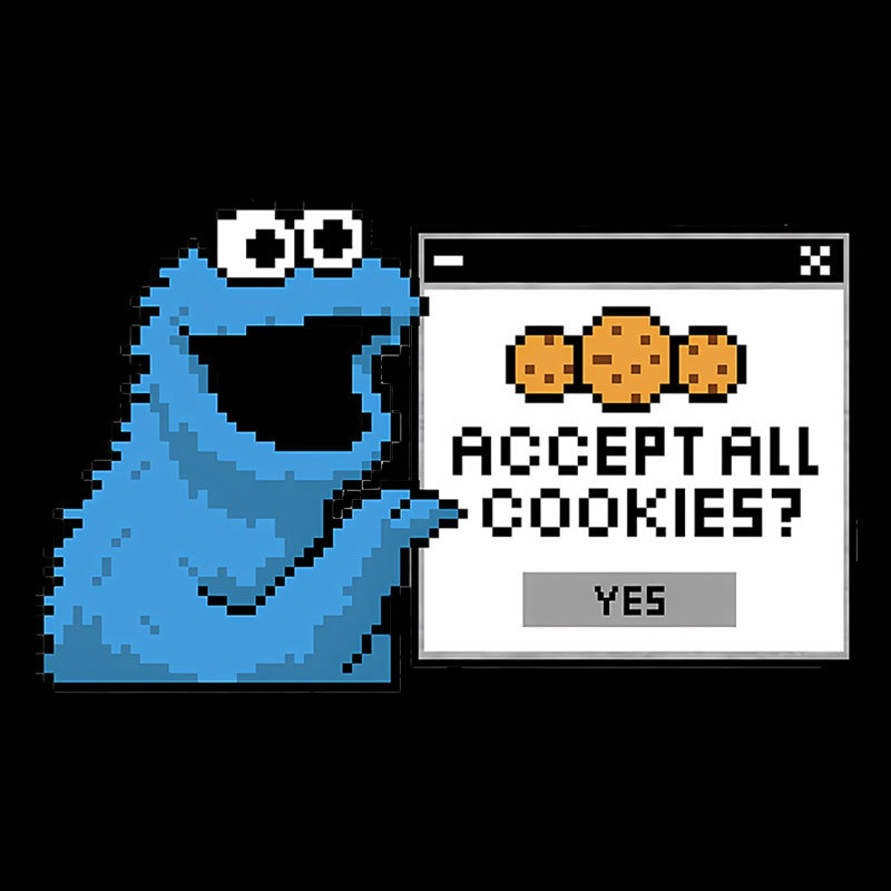 Accept All Cookies Geek T-Shirt