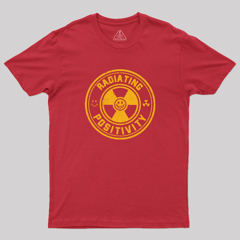 Radiating Positivity Geek T-Shirt