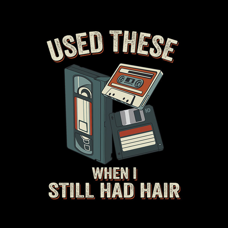 Used These When I Still Had Hair Geek T-Shirt