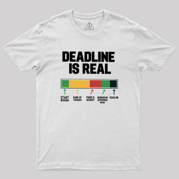Deadline Dynamics Geek T-Shirt