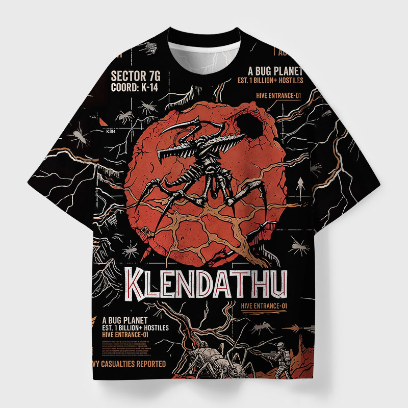 Klendathu Geek All-Over Print T-Shirt
