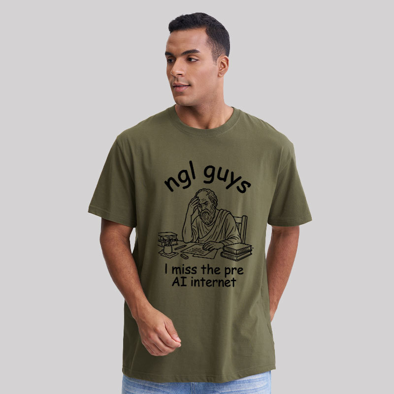 Digital Nostalgia Geek T-Shirt