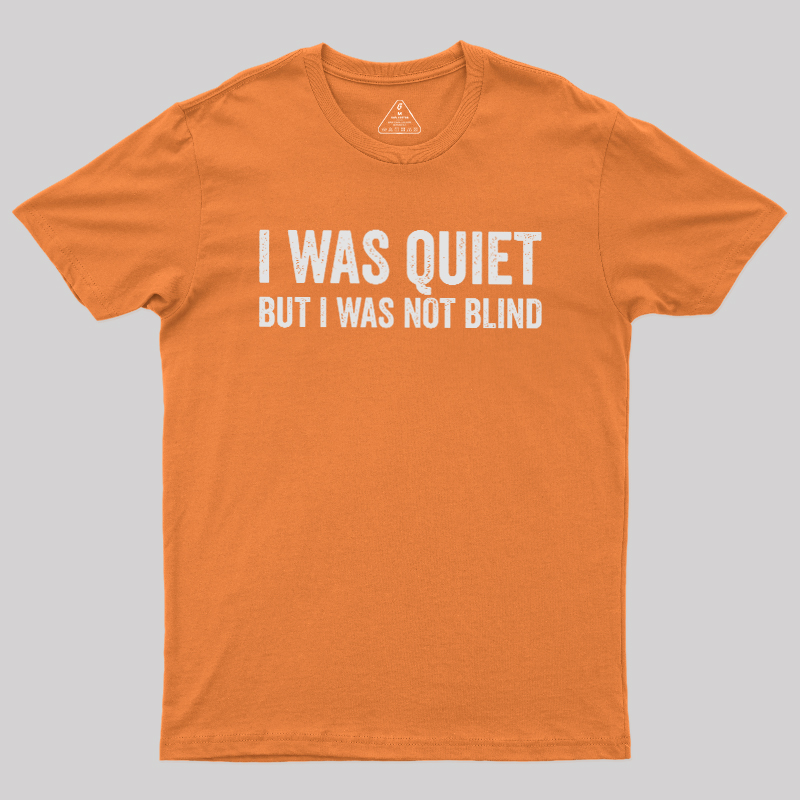 Silent Observation Geek T-Shirt