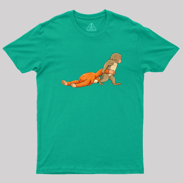 Lonely Punch Monkey Geek T-Shirt