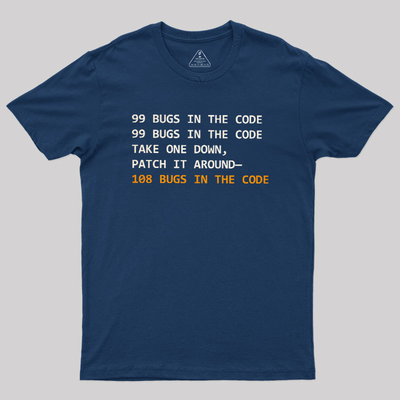 99 Bugs In The Code Geek T-Shirt