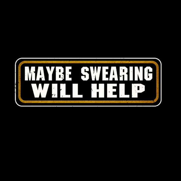 Maybe Swearing Will Help Geek T-Shirt