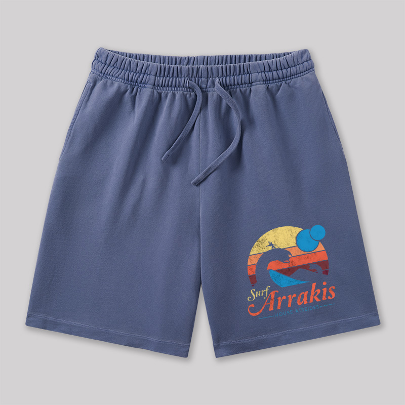 Visit Arrakis Geeky Washed Shorts
