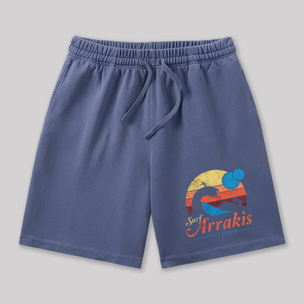 Visit Arrakis Geeky Washed Shorts
